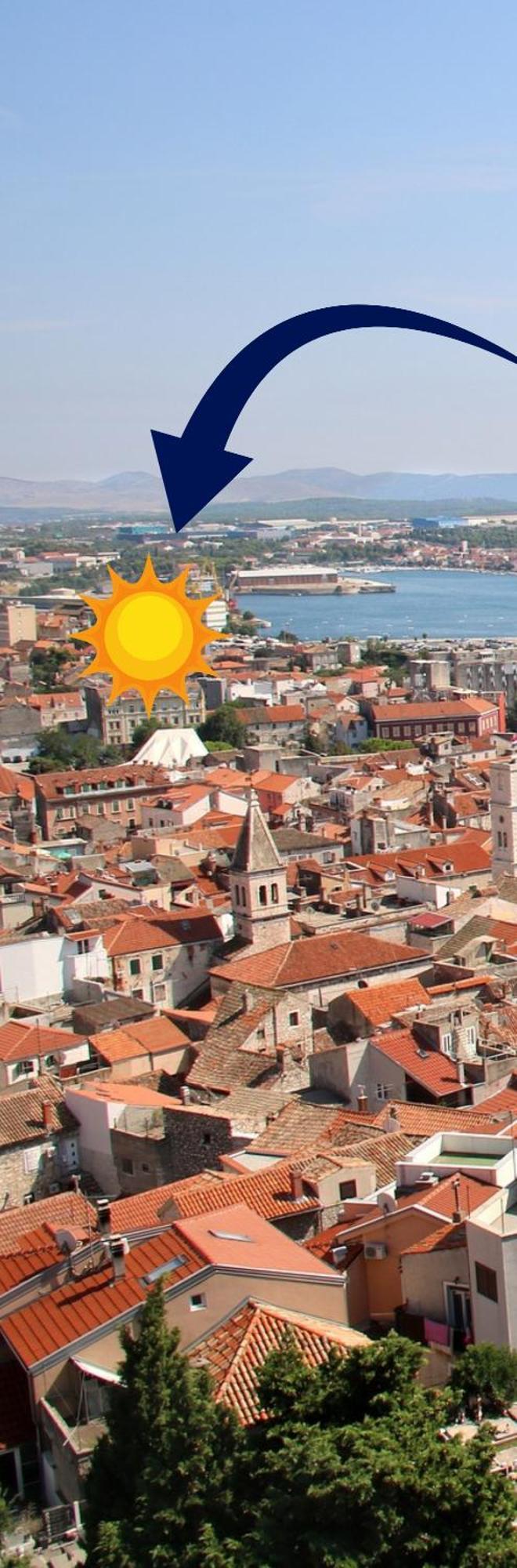 Sibenik City Center Apartment Bagian luar foto