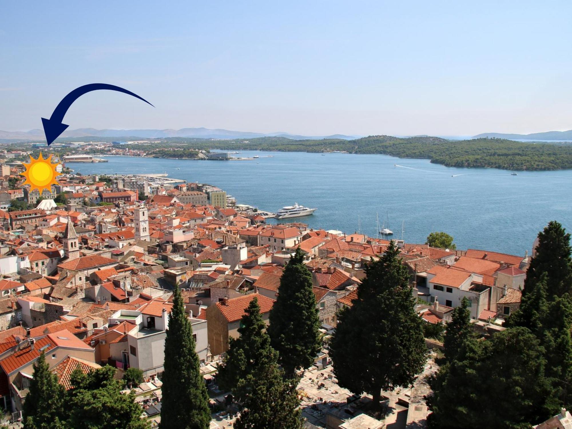 Sibenik City Center Apartment Bagian luar foto